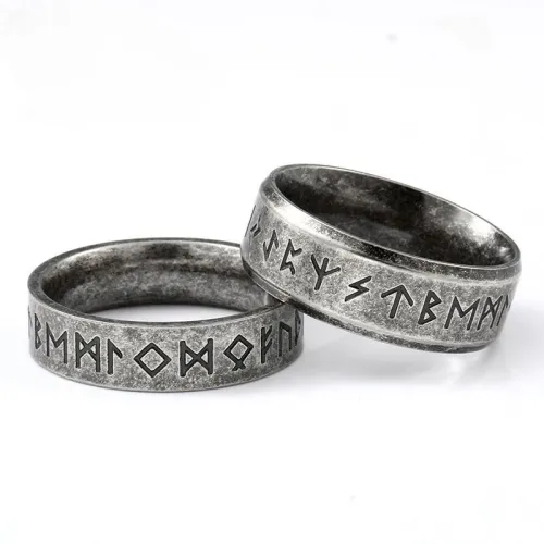 Wholesale Stainless Steel Viking Wedding Rings