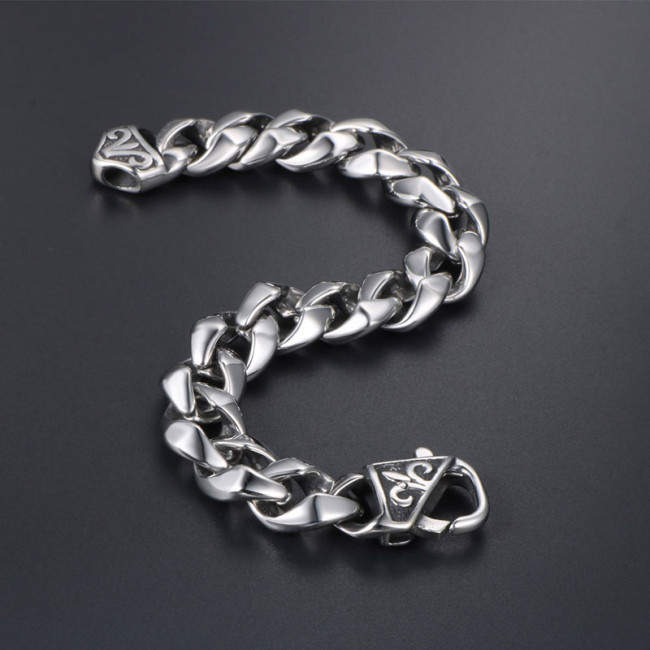 Wholesale Stainless Steel Biker Bracelet from China