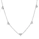 Wholesale Stainless Steel 3D Heart Link Necklace