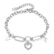 Wholesale Stainless Steel Womens Bracelet with Love