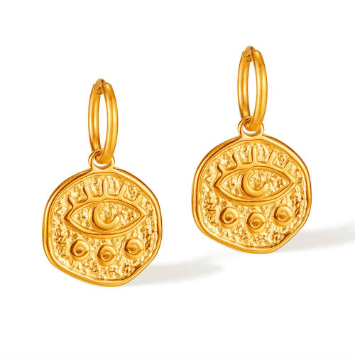 Wholsale Stainless Steel Gold Plated Earrings
