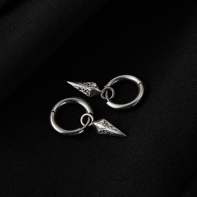 Wholesale Stainless Steel Mens Earrings