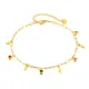 Wholesale Stainless Steel Lightning Anklet
