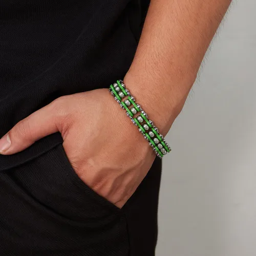 Wholesale Stainless Steel Hip Hop Bike Bracelet