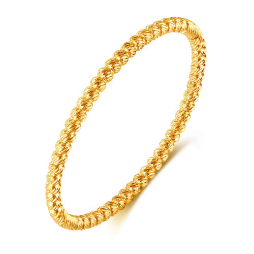 Wholesale Stainless Steel Gold Plated Bangles