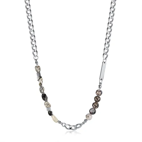 Wholesale Stainless Steel Natural Stone Chain