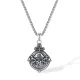 Wholesale Stainless Steel Vintage Pirate Skull Pendant