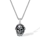 Wholesale Stainless Steel Skull Pendant with Headphones