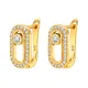 Wholesale Women Copper CZ Earring