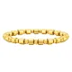 Wholesale Men's Gold Black Gallstone Hematite Beaded Bracelet