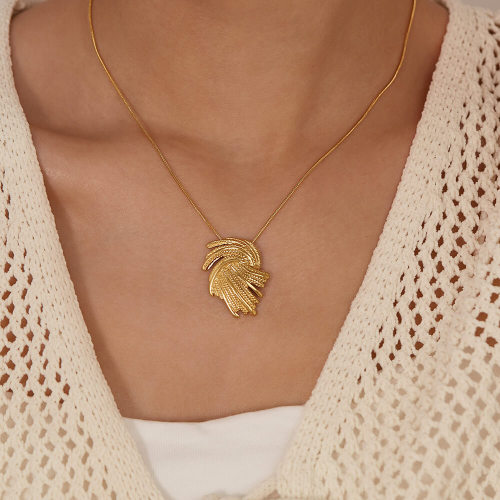 Wholesale Stainless Steel Choke Pendant Necklace