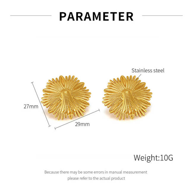 Wholesale Stainless Steel Women Fashion Earrings