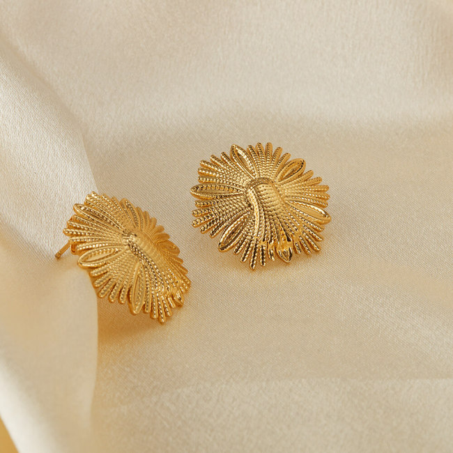 Wholesale Stainless Steel Women Fashion Earrings