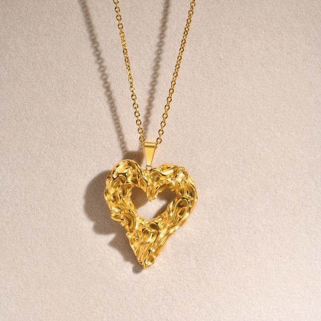 Wholesale Stainless Steel Love Heart Pendant