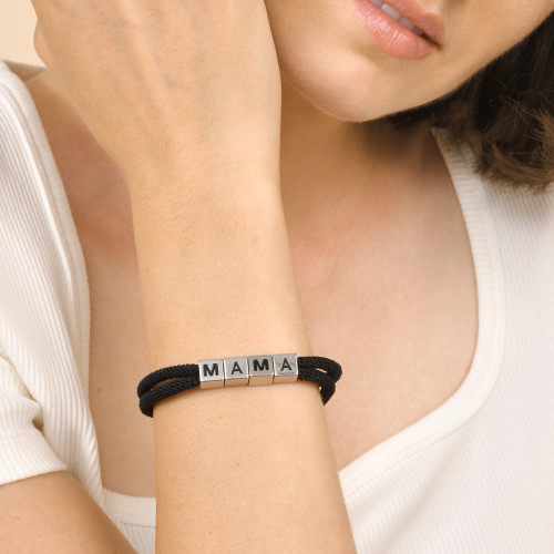 Wholesale Stainless Steel MAMA Bracelet