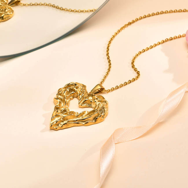 Wholesale Stainless Steel Love Heart Pendant