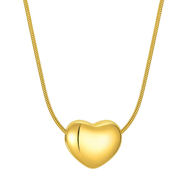 Wholesale Stainless Steel Heart Necklace