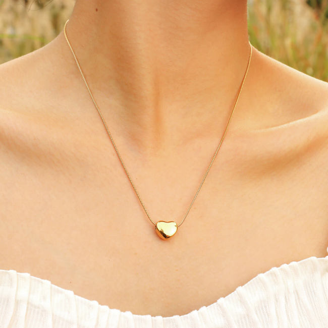 Wholesale Stainless Steel Heart Necklace