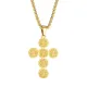 Wholesale Stainless Steel 6 St Benedict Cross Pendant