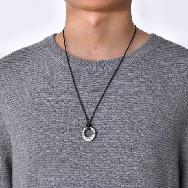 Wholesale Stainless Steel Rune Wheel Urn Pendant