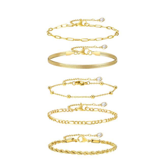 Wholesale Stainless Steel Bracelet Sets