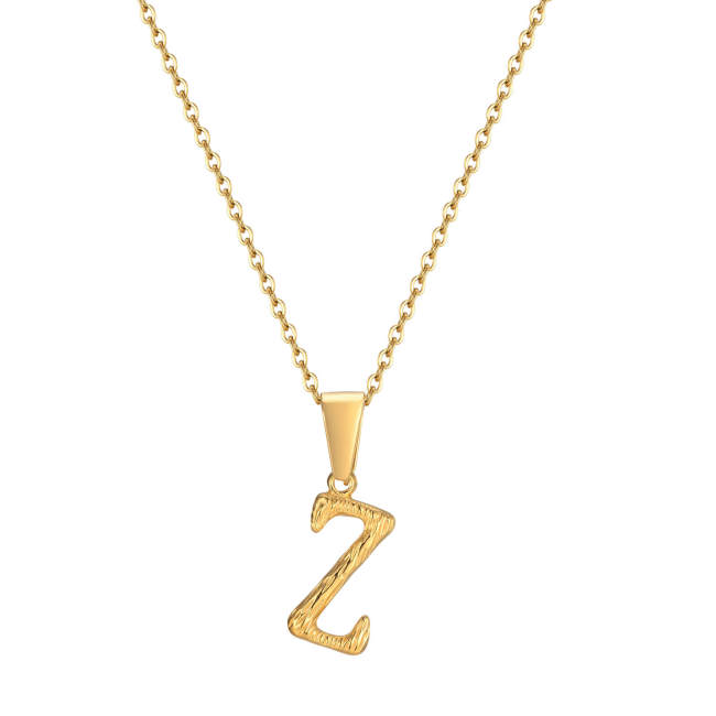 Wholesale Stainless Steel Alphabet Pendant
