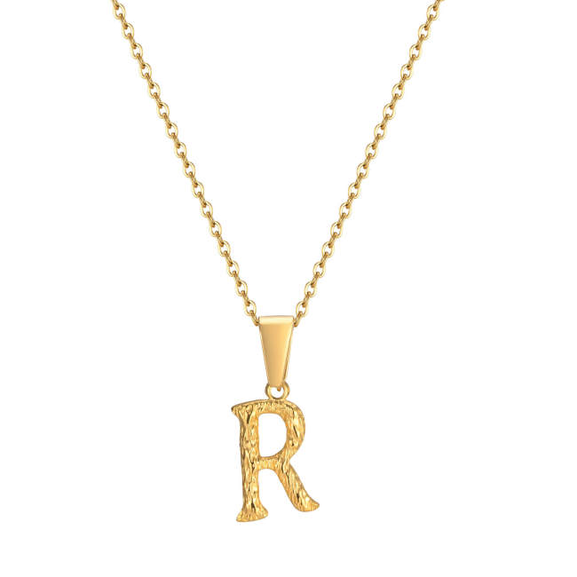Wholesale Stainless Steel Alphabet Pendant