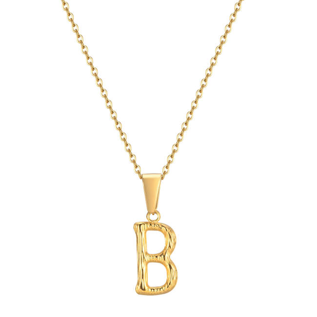 Wholesale Stainless Steel Alphabet Pendant