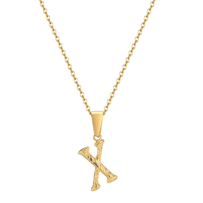 Wholesale Stainless Steel Alphabet Pendant