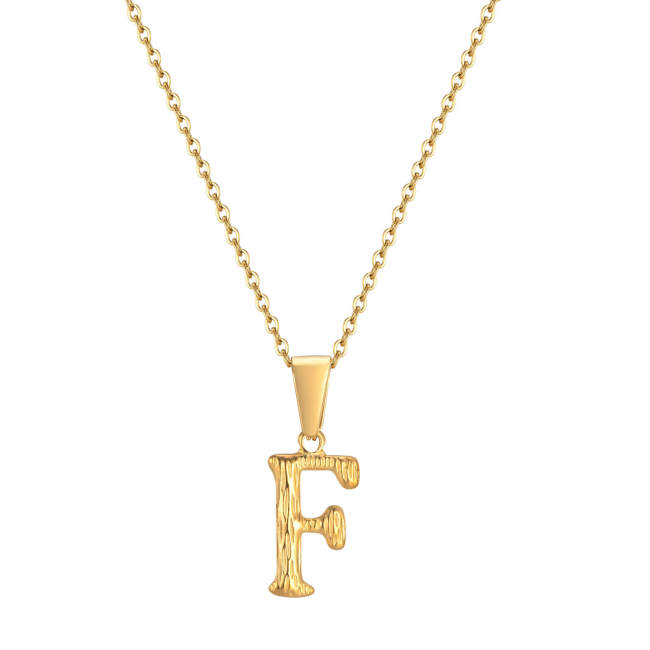 Wholesale Stainless Steel Alphabet Pendant