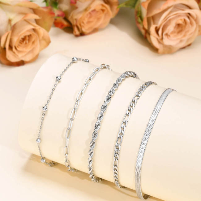 Wholesale Stainless Steel Bracelet Sets