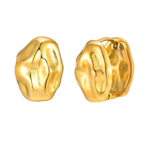 Wholesale Stainless Steel Hammered Earrings