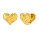 Wholesale Stainless Steel Double Heart Earring