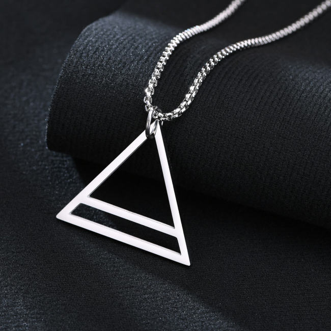 Wholesale Stainless Steel Triangle Pendant