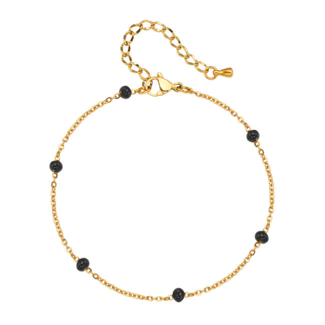 Wholesale Stainless Steel Colorful Foot Chain