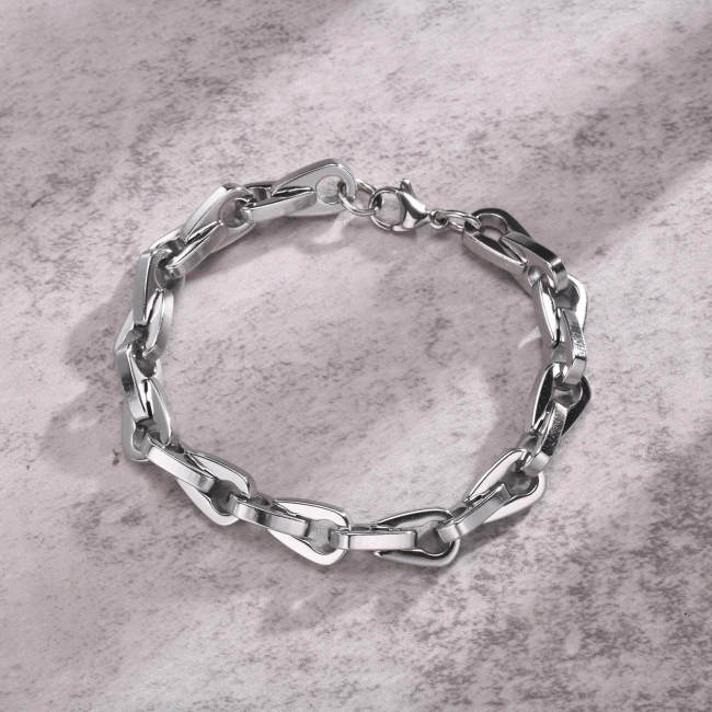 Wholesale Stainless Steel Handmade Chain Bracelet