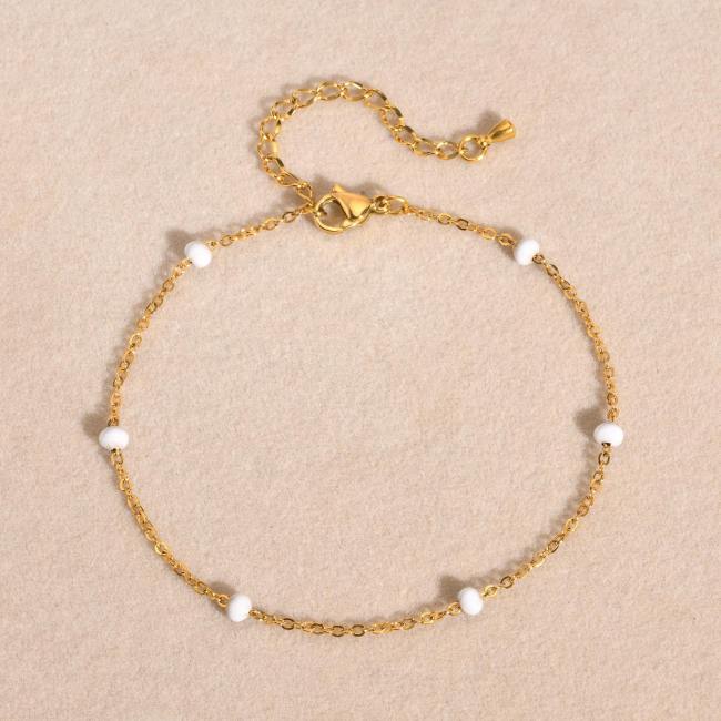 Wholesale Stainless Steel Colorful Foot Chain