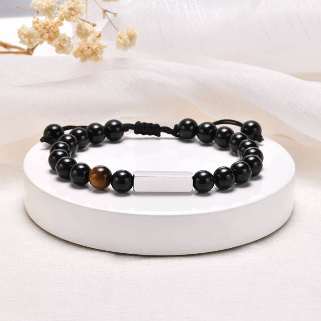 Wholesale Agate Tiger's Eye Beads Bracelet