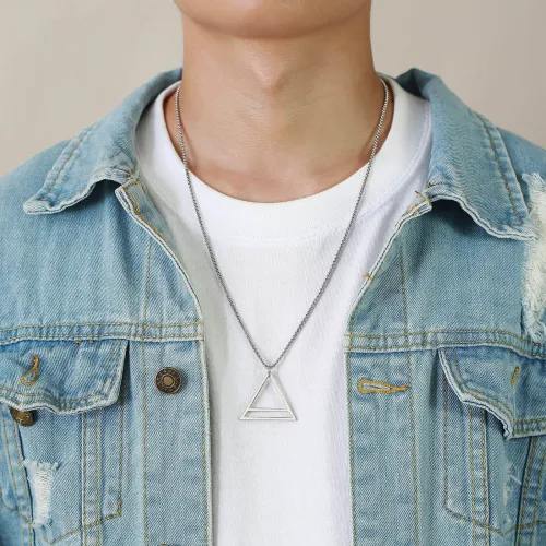 Wholesale Stainless Steel Triangle Pendant
