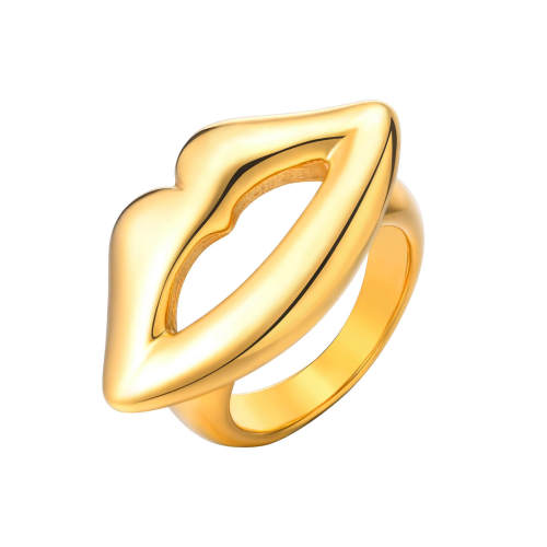 Wholesale Stainless Steel Lip Shaped Rings