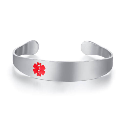 Wholesale Stainless Steel Medical Open Bangle