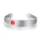 Wholesale Stainless Steel Medical Open Bangle