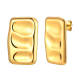 Wholesale Stainless Steel Square Stud Earrings