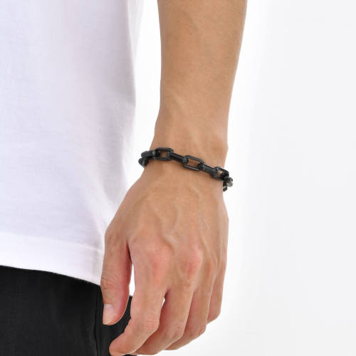 Wholesale Stainless Steel Chunky Paperclip Link Chain Bracelet
