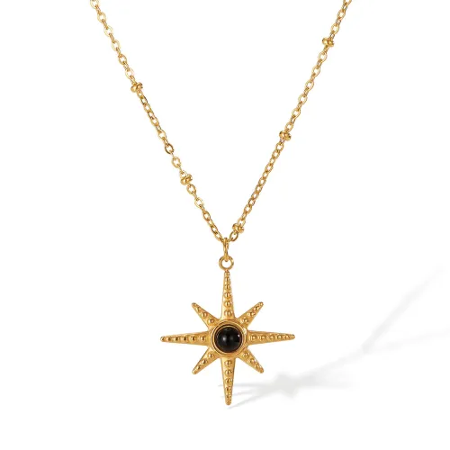 Wholesale Stainless Steel Starburst Pendant