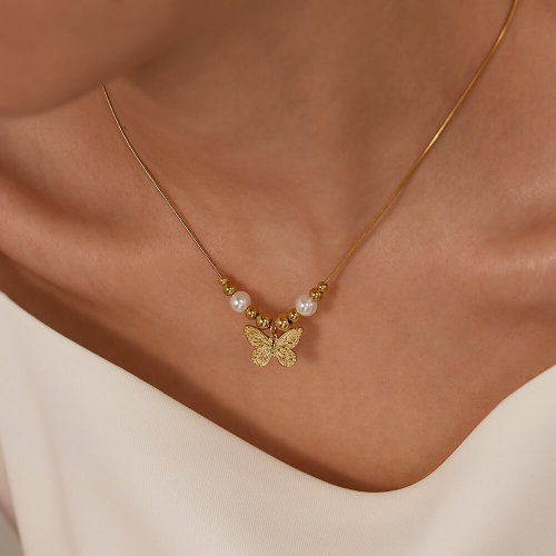 Wholesale Stainless Steel Butterfly Pendant