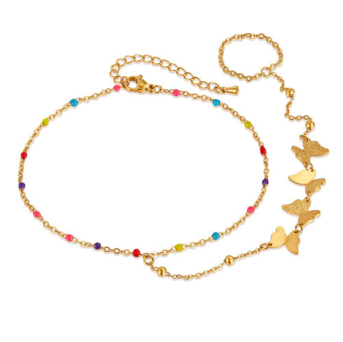 Wholesale Stainless Steel Beach Summer Anklet
