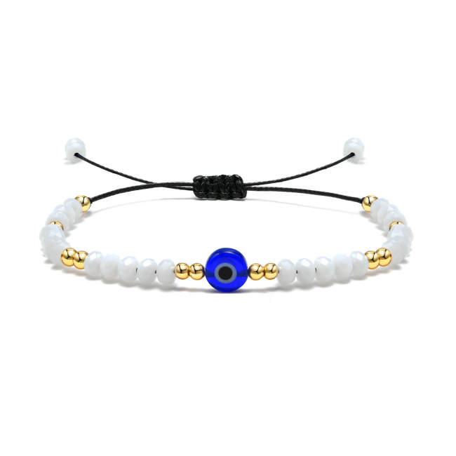 Wholesale Devil's Eye Color Beads Bracelet