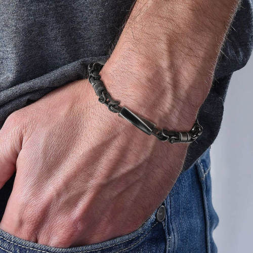 Wholesale Stainless Steel Unique Byzantine Bracelet