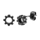 Wholesale Stainless Steel Gear Stud Earrings